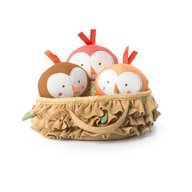 Bright Starts - Set 3 jucarioare de plus Baby Bird, Put & Take
