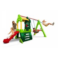 Little Tikes SPATIU DE JOACA CU TOBOGAN SI LEAGAN
