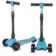 Coccolle - Trotineta Muvio Baby , Pliabila, Cu roti luminoase, Albastru