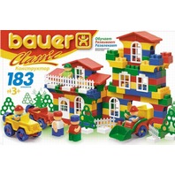 Set de construit Bauer Clasic, 183 piese
