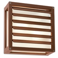 FELINAR REDO BRICK 9895 E27 2X15W R IP54 PLAFONIERA SQUARE