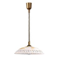 LUSTRA RABALUX ETRUSCO 7640 ALABASTRU E27 1X60W D400MM