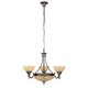LUSTRA RABALUX GRENALDINE  8588 E14 6X40W BRONZ IP20