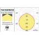 PANOU LED XFACE PATRAT 6W 4000K IP20 ALB MAT ARELUX