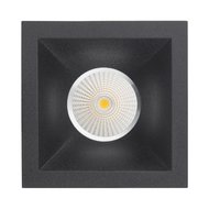 SPOT LED INCASTRAT XKONE PATRAT  FIX GU10 IP20 NEGRU ARELUX
