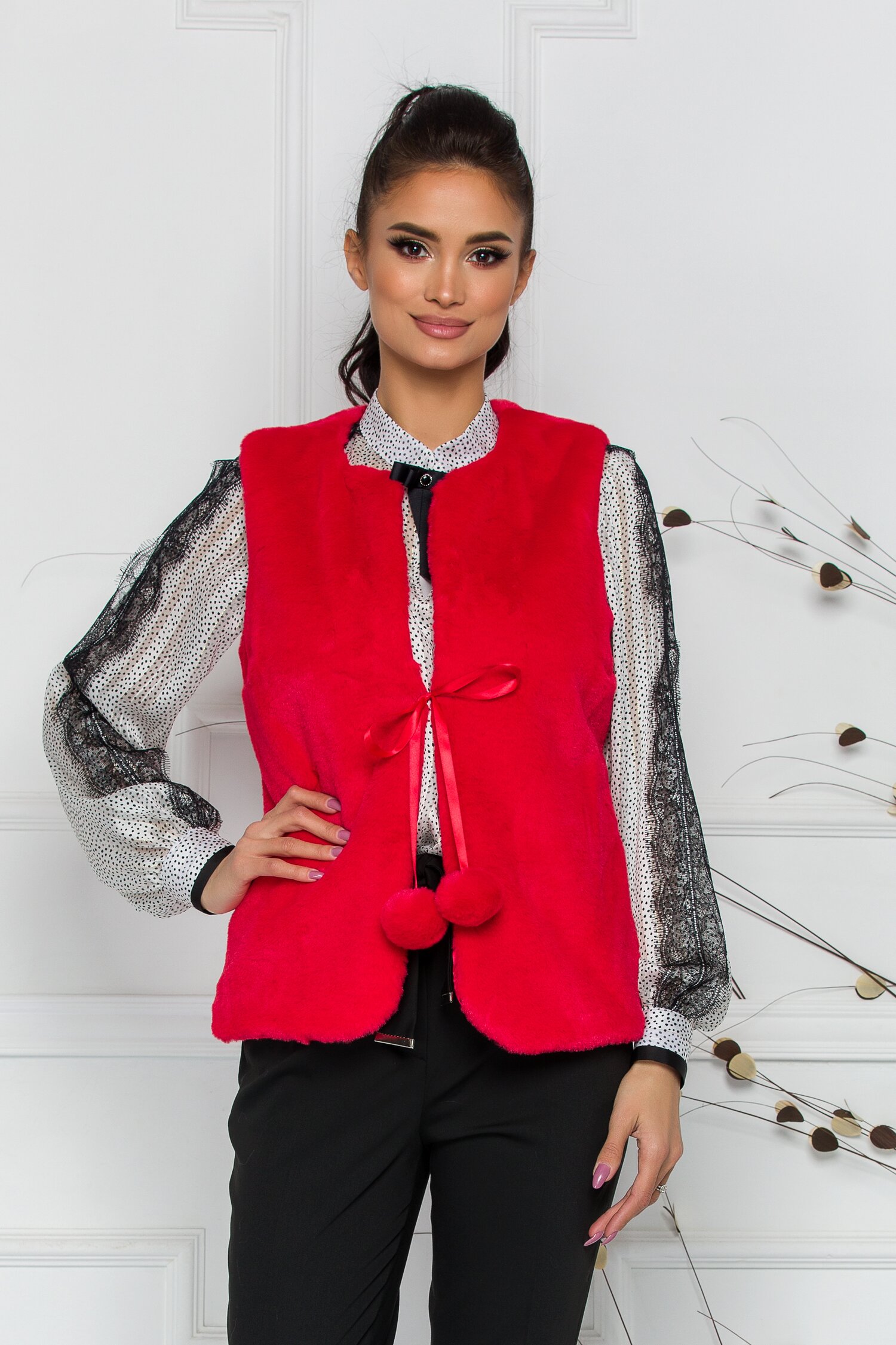 Vesta Lilly rosie din blanita ecologica