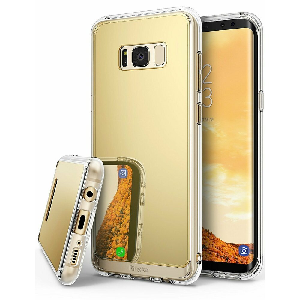 Husa Samsung Galaxy S8 Plus Ringke MIRROR ROYAL GOLD