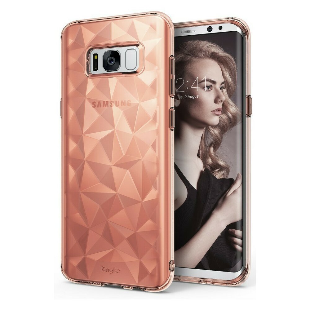 Husa Samsung Galaxy S8 Plus Ringke Prism Rose Gold