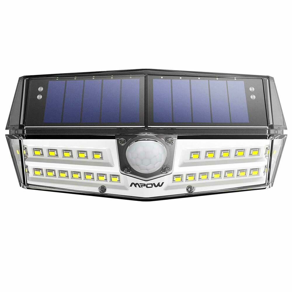 Lampa solara Mpow 3in1 cu 30 leduri si senzori de miscare, protectie IPX6+