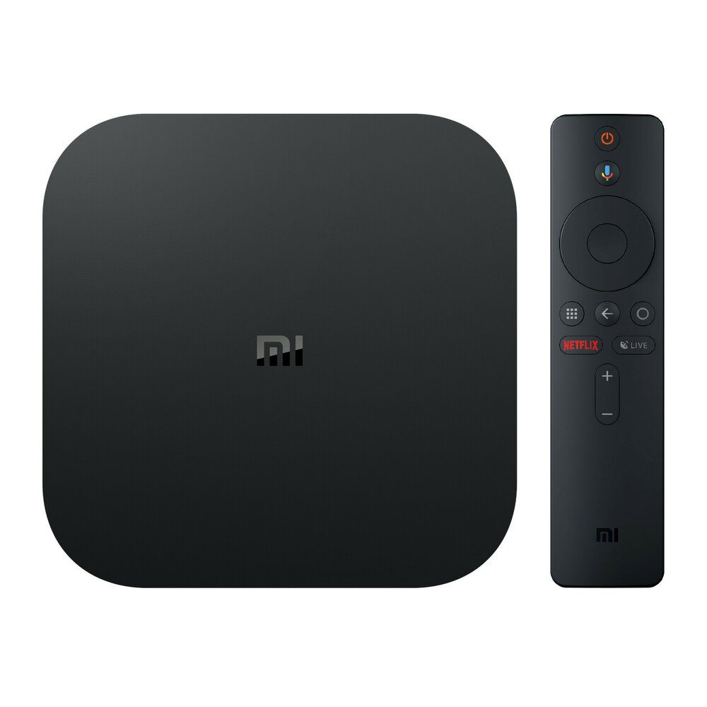 Mediaplayer Xiaomi MI TV Box S, 4K, Voice Control, Negru