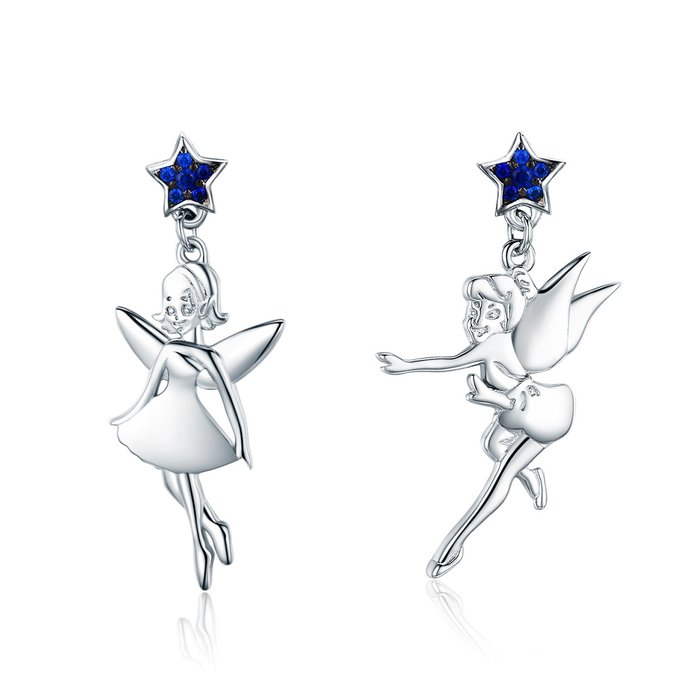 Cercei din argint dancing fairies