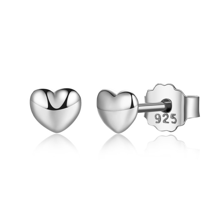 Cercei din argint little sweet hearts silver