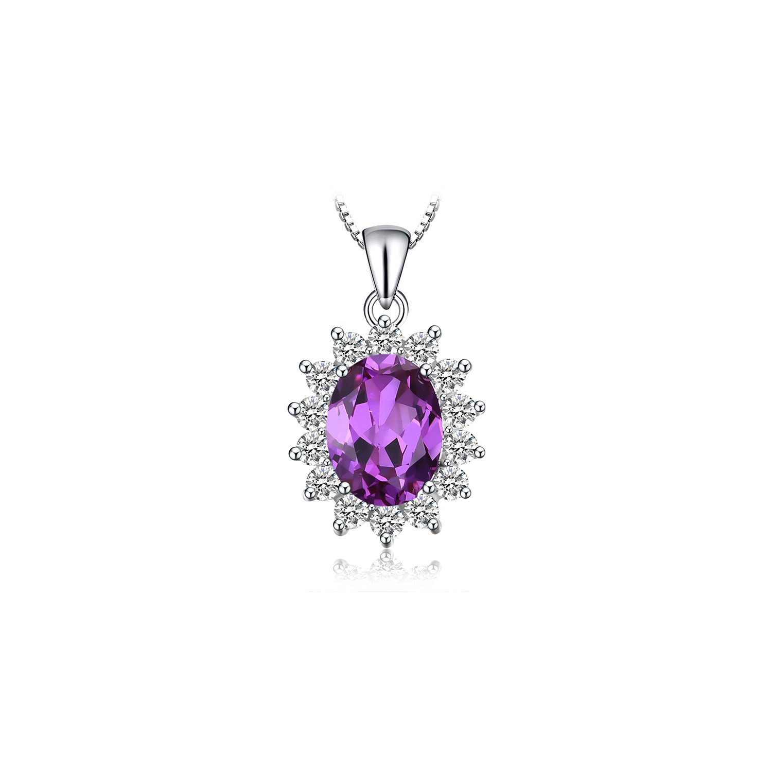 Colier din argint alexandrite sapphire