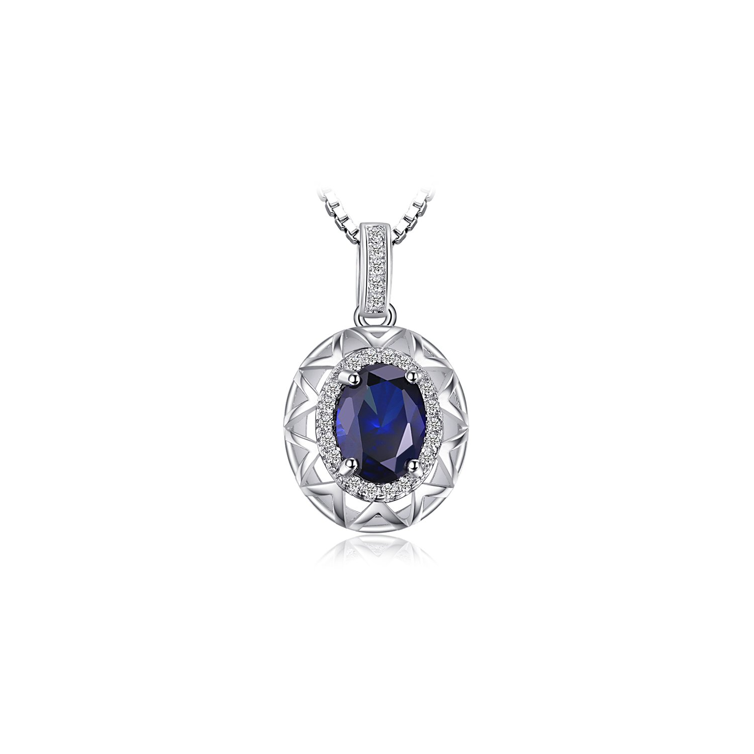 Colier din argint amazing sapphire