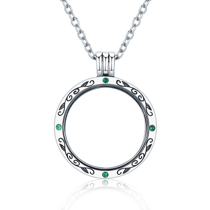 Colier din argint mistery round locket