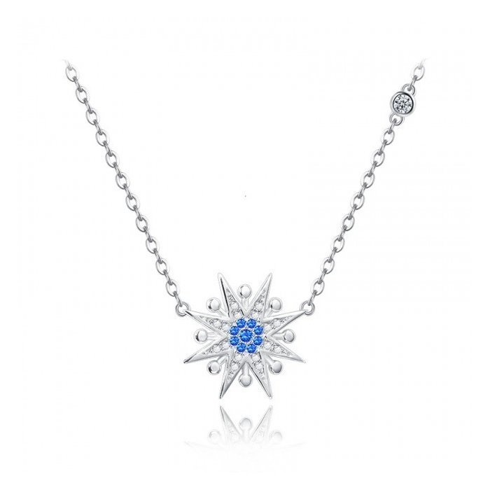 Colier din argint moon and stars
