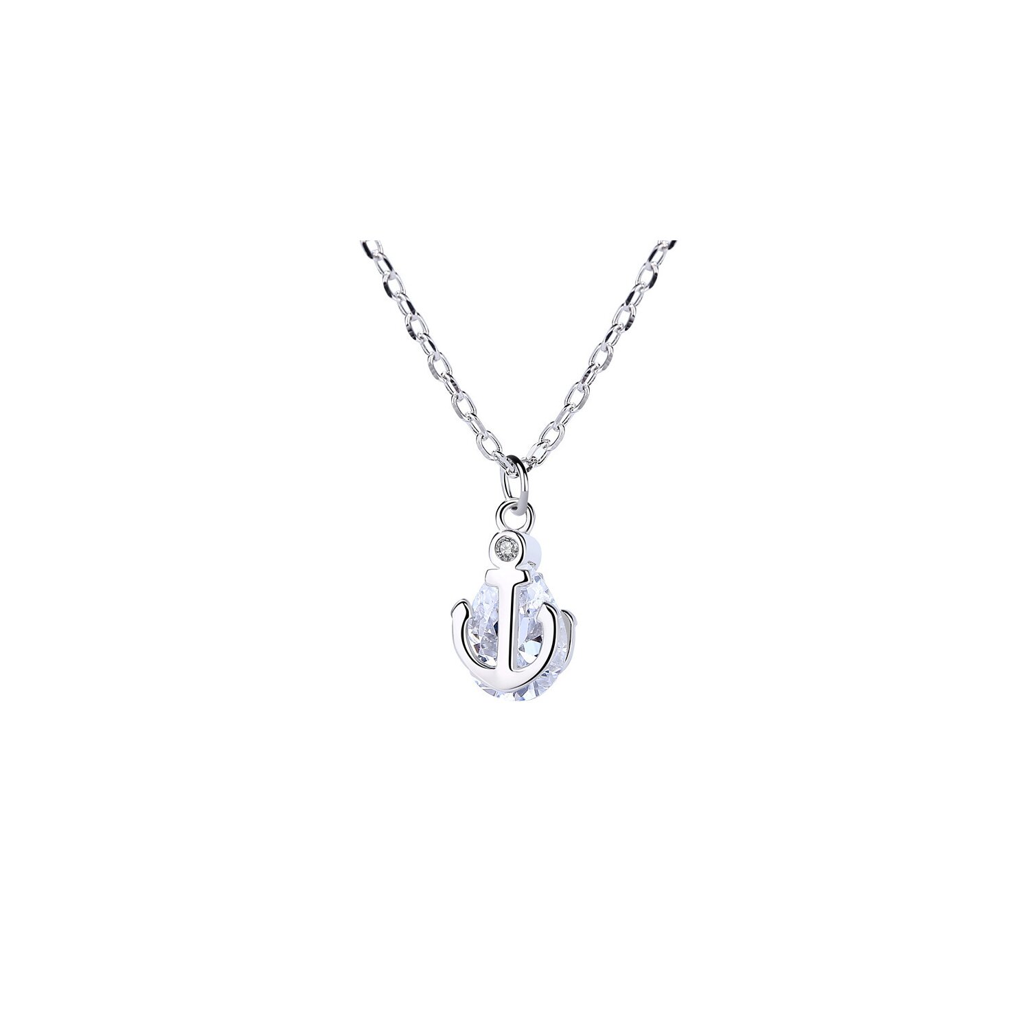 Colier din argint silver anchor
