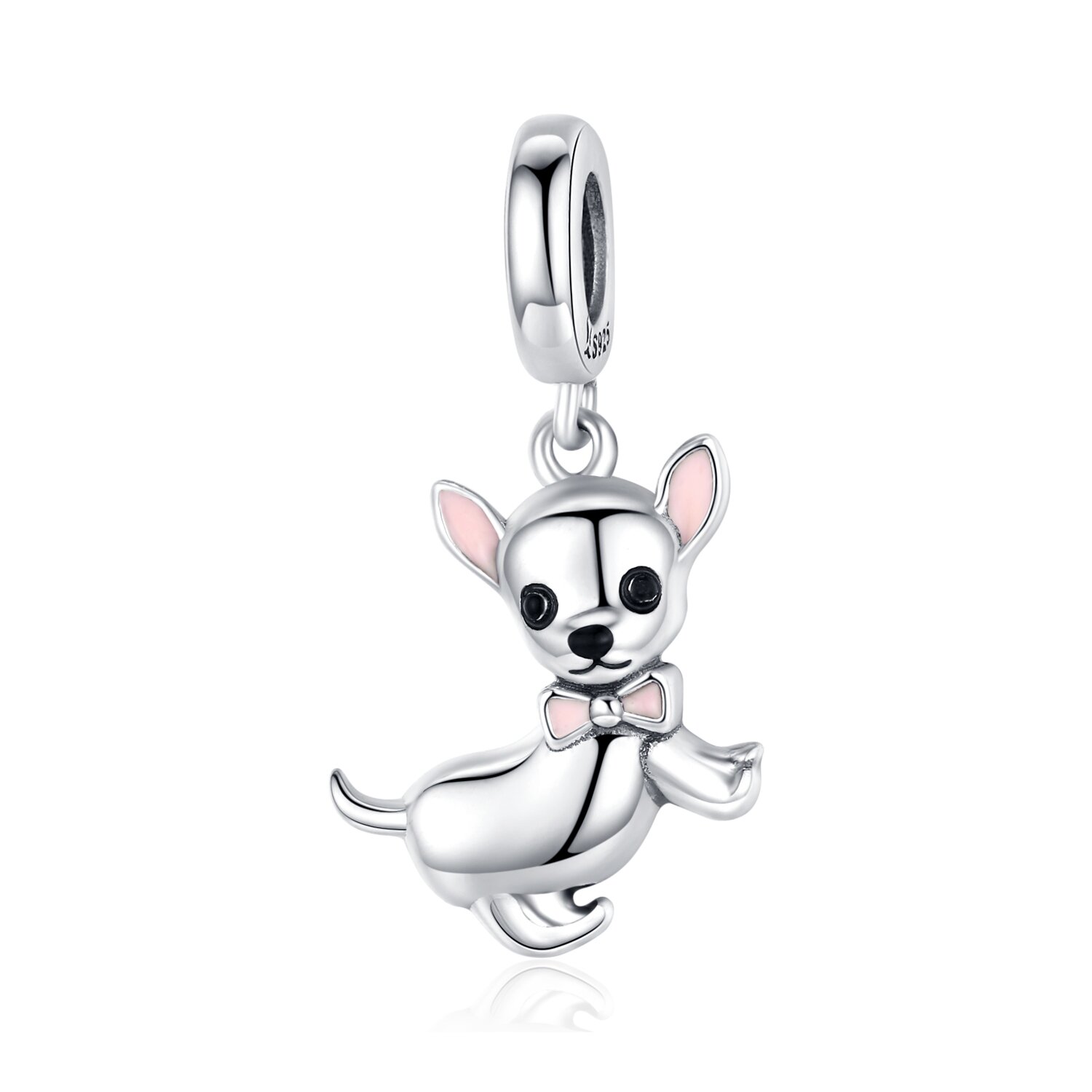 Talisman din argint baby chihuahua