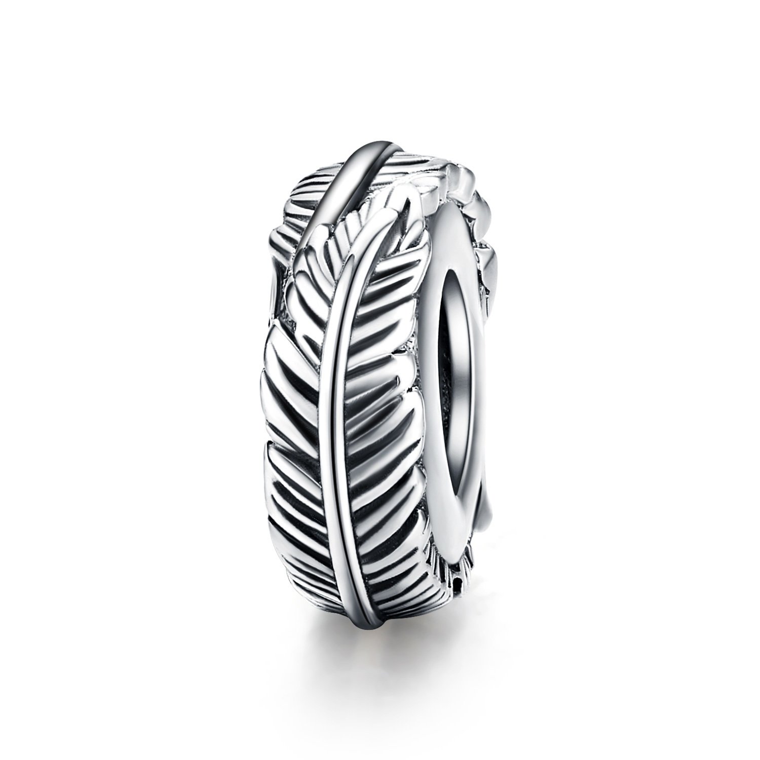 Talisman din argint bohemia feather