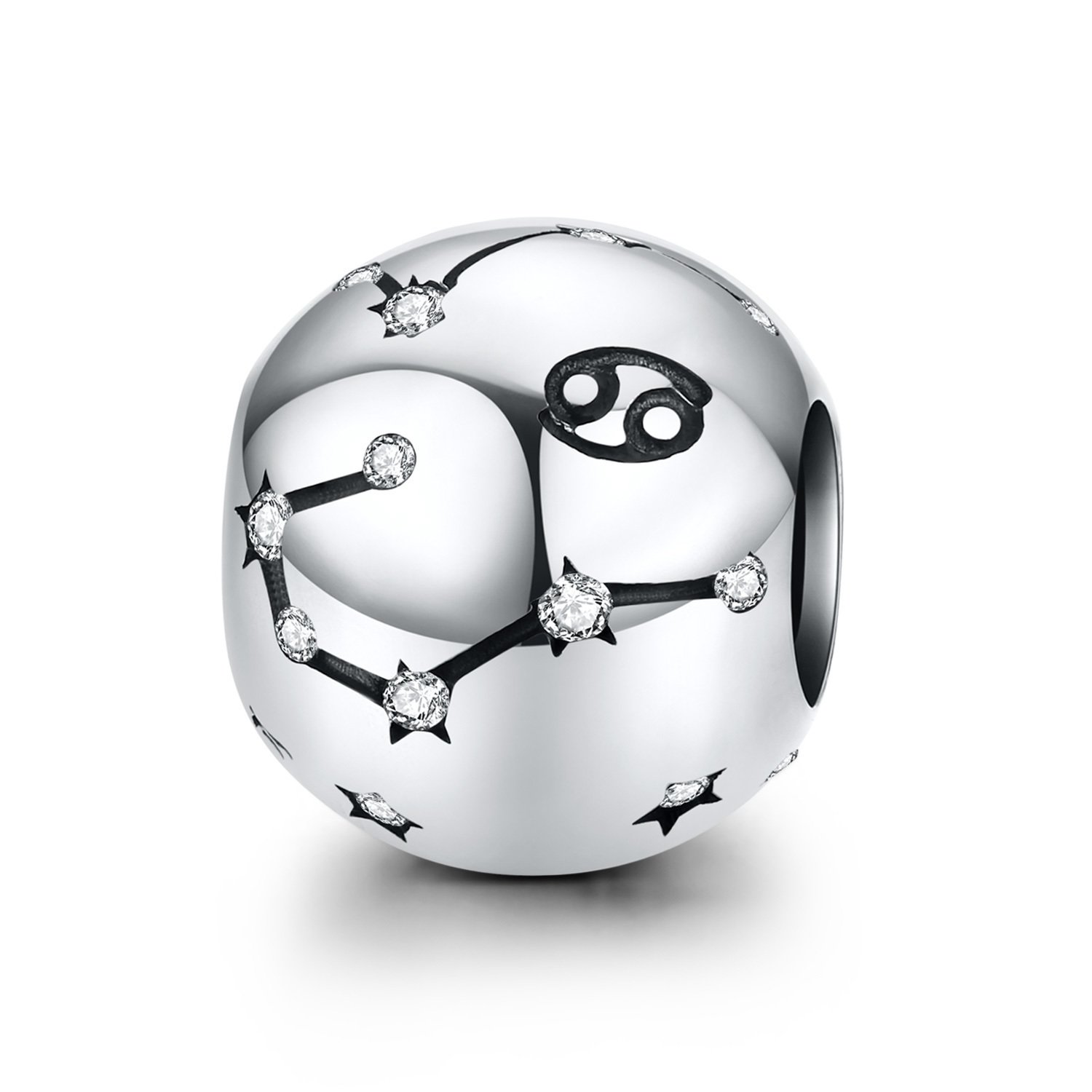 Talisman din argint cancer constellation