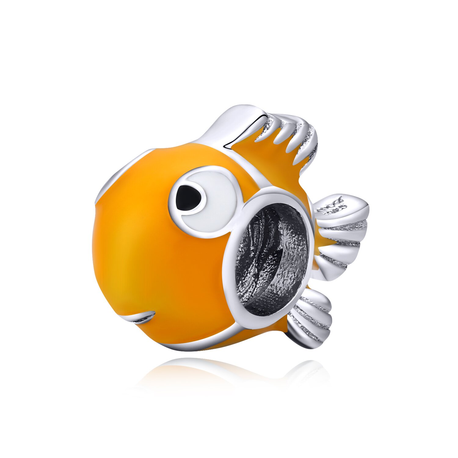 Talisman din argint clownfish