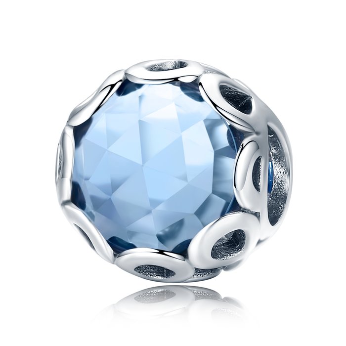 Talisman din argint dark blue abyss