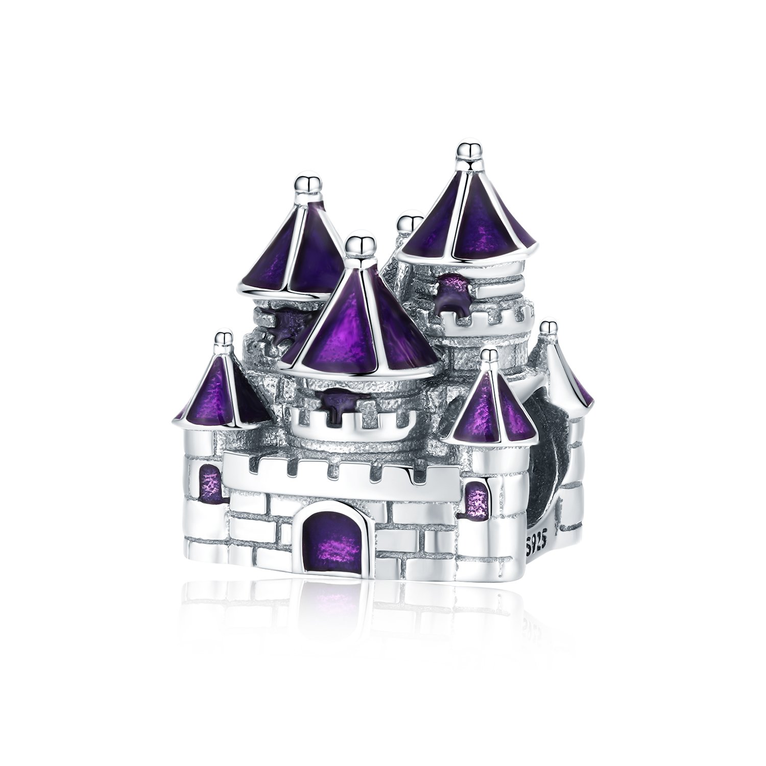 Talisman din argint fairytail castle