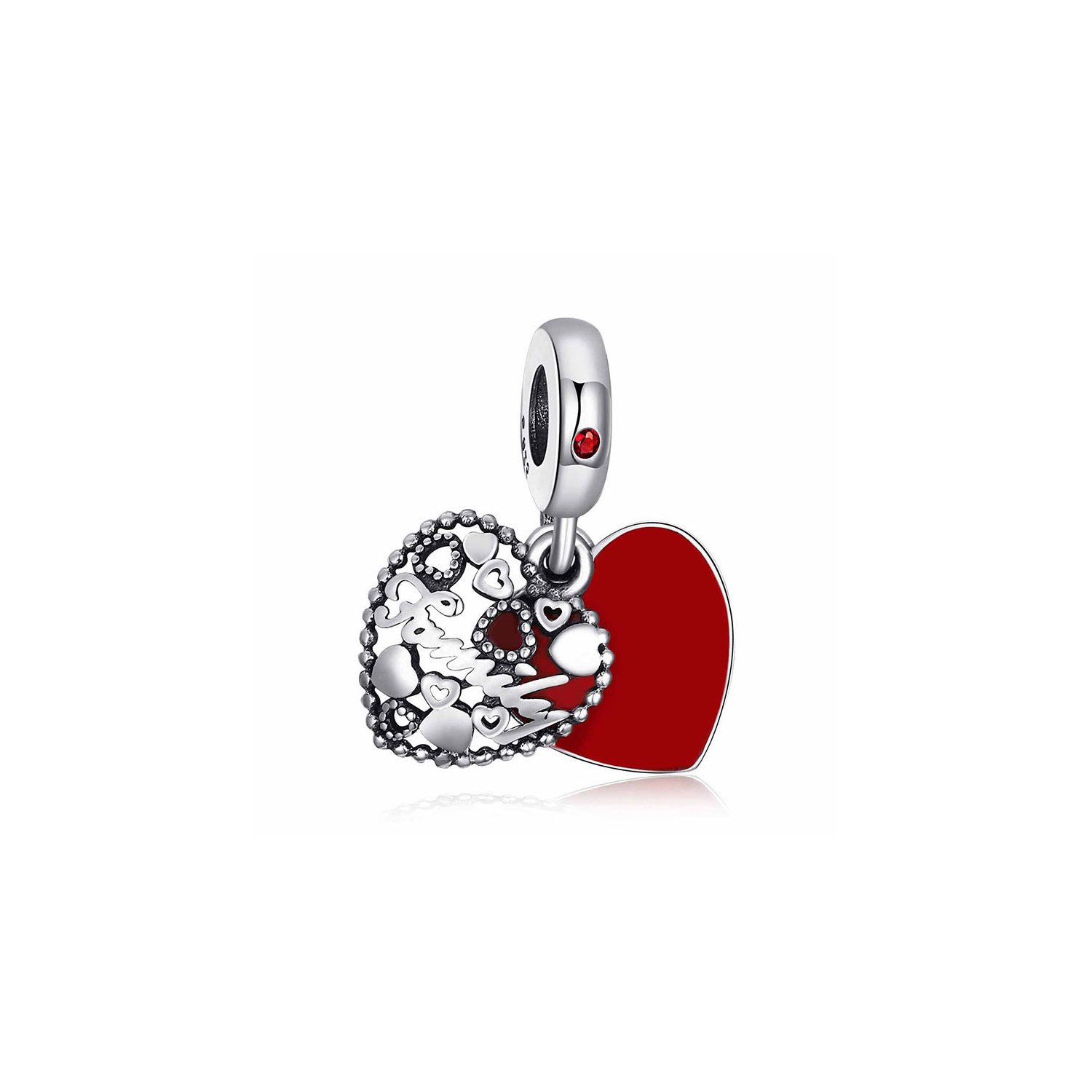Talisman din argint family bead