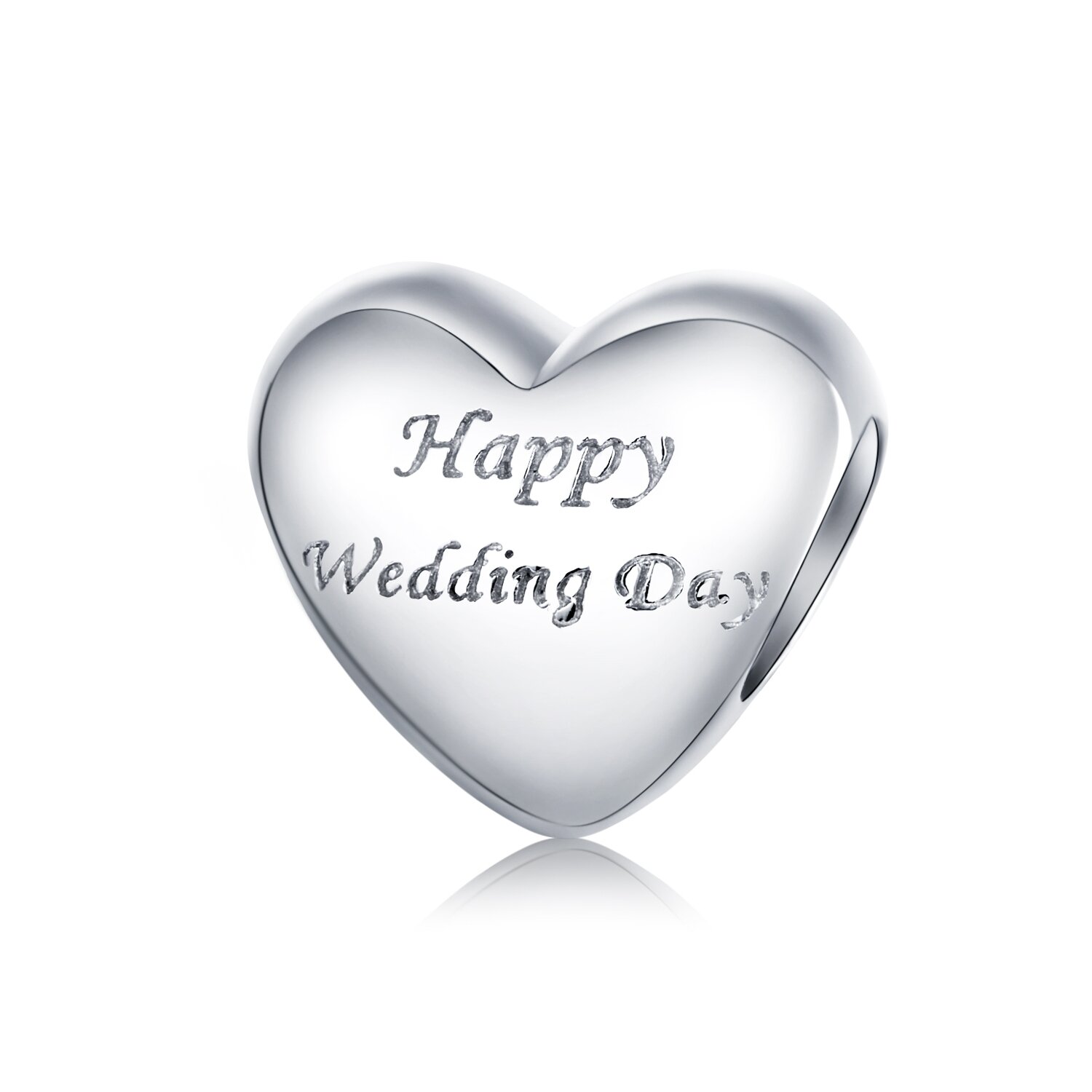 Talisman din argint happy wedding day