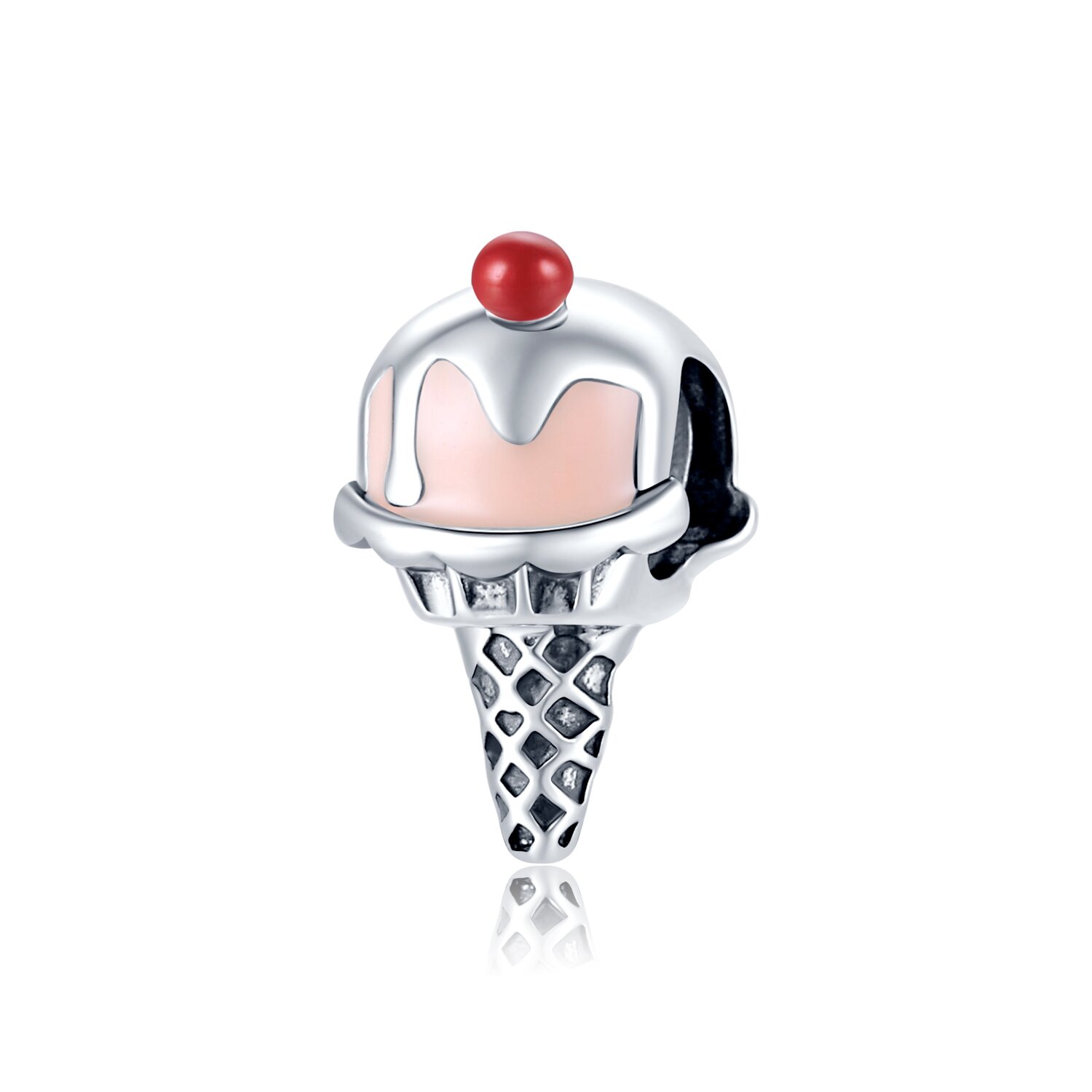 Talisman din argint icecream bead