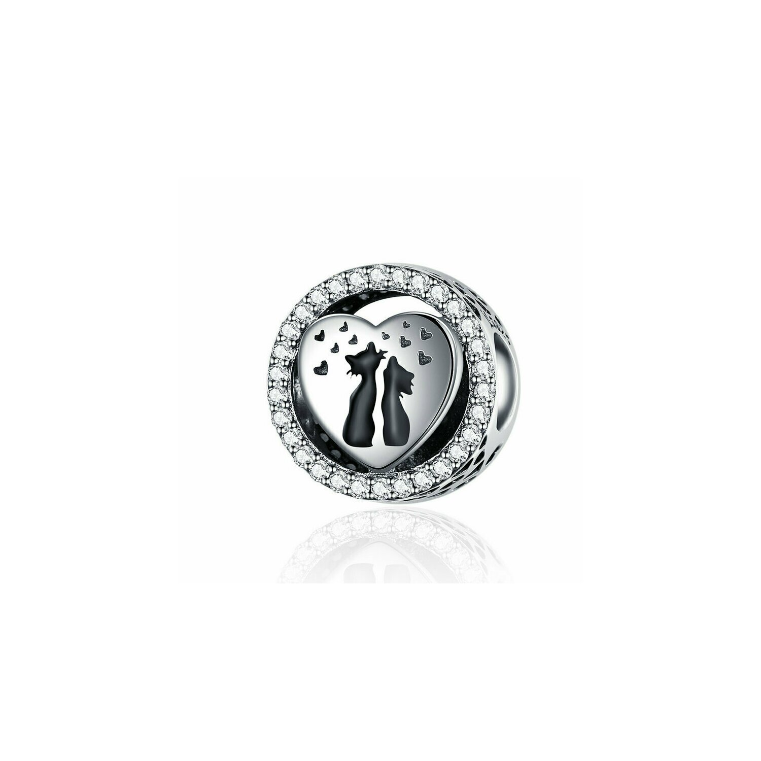 Talisman din argint in love