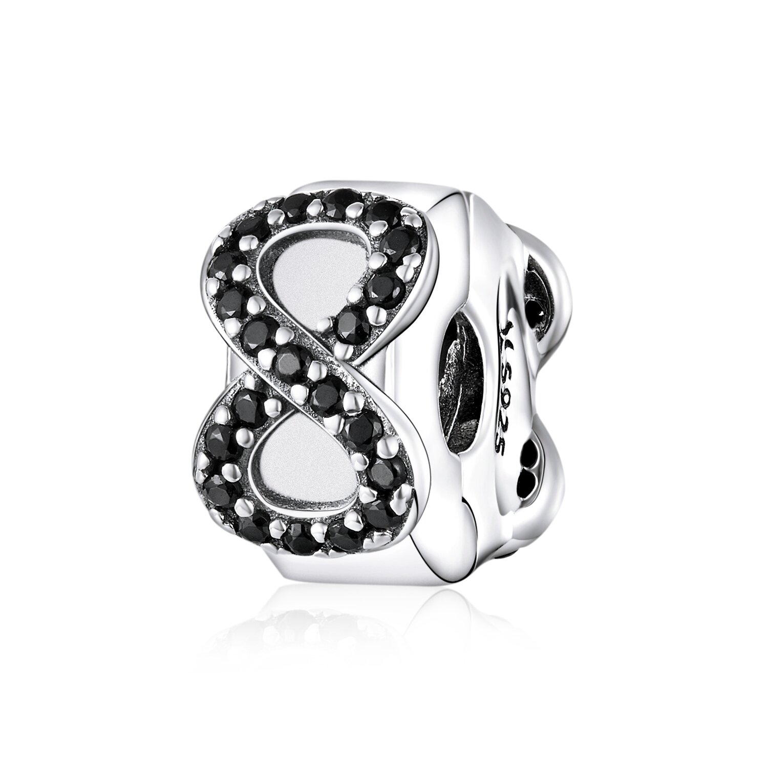 Talisman din argint infinite clips charm