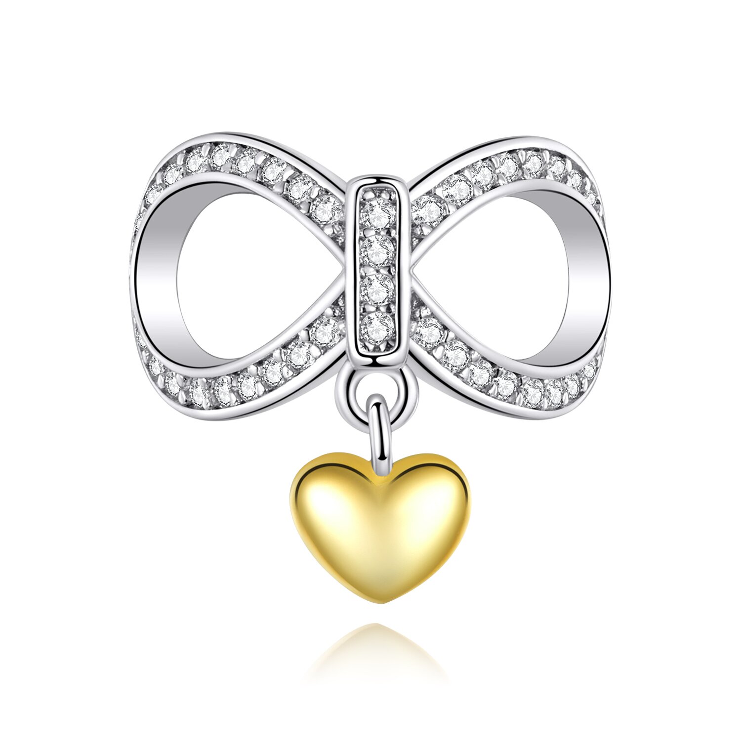Talisman din argint infinite love