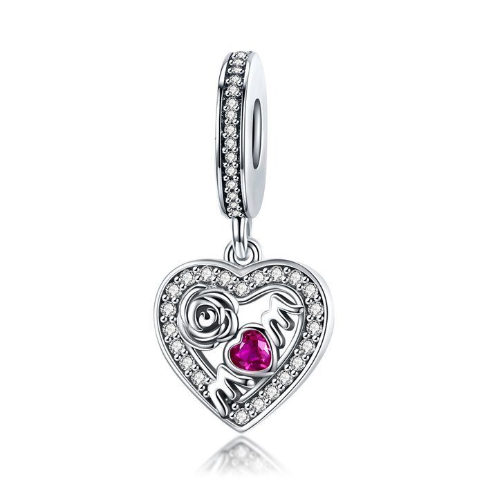 Talisman din argint love for mom