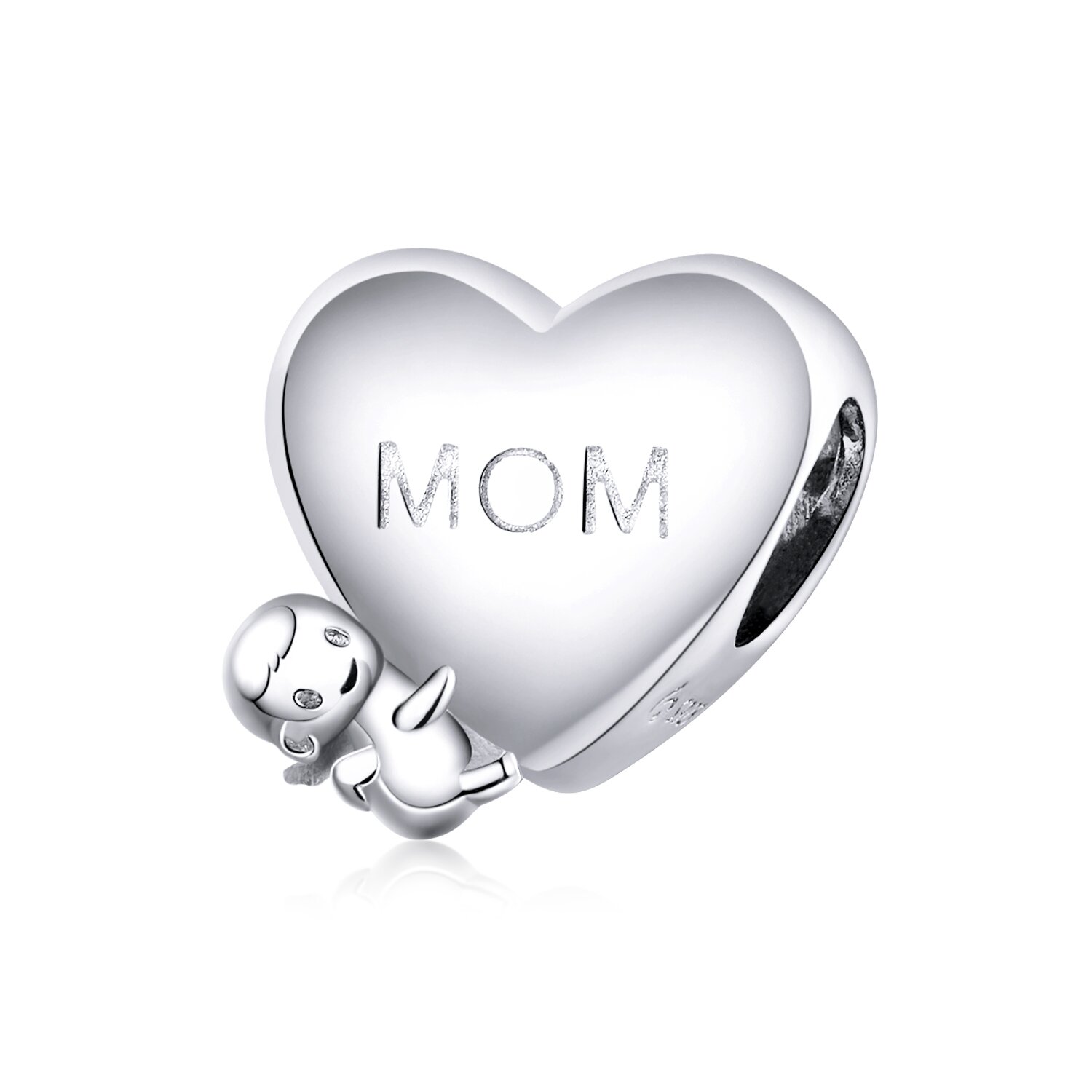 Talisman din argint mom's little angel