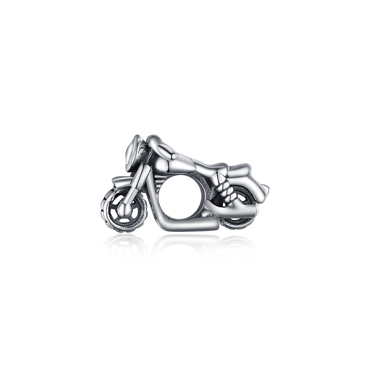 Talisman din argint motorbike