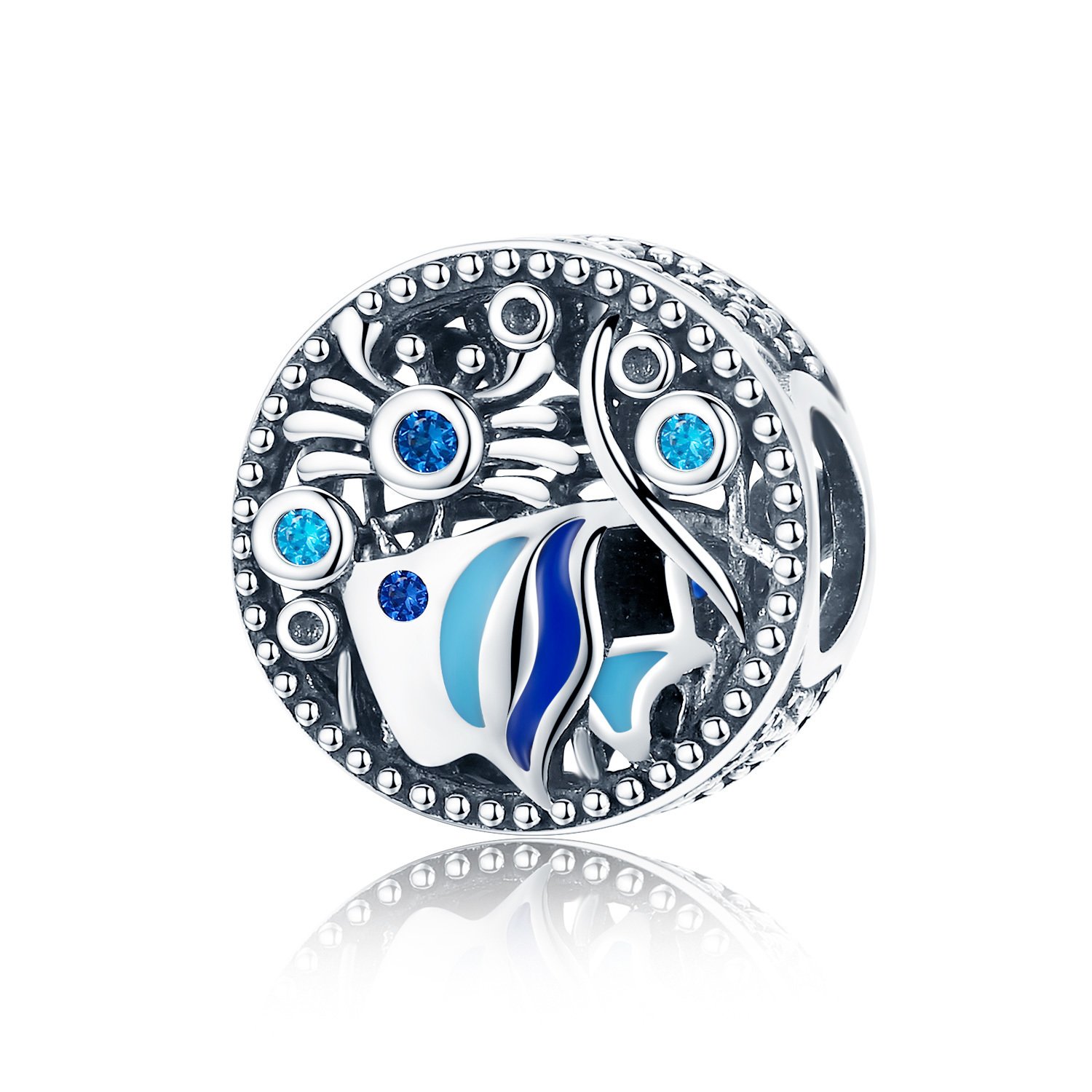 Talisman din argint ocean world
