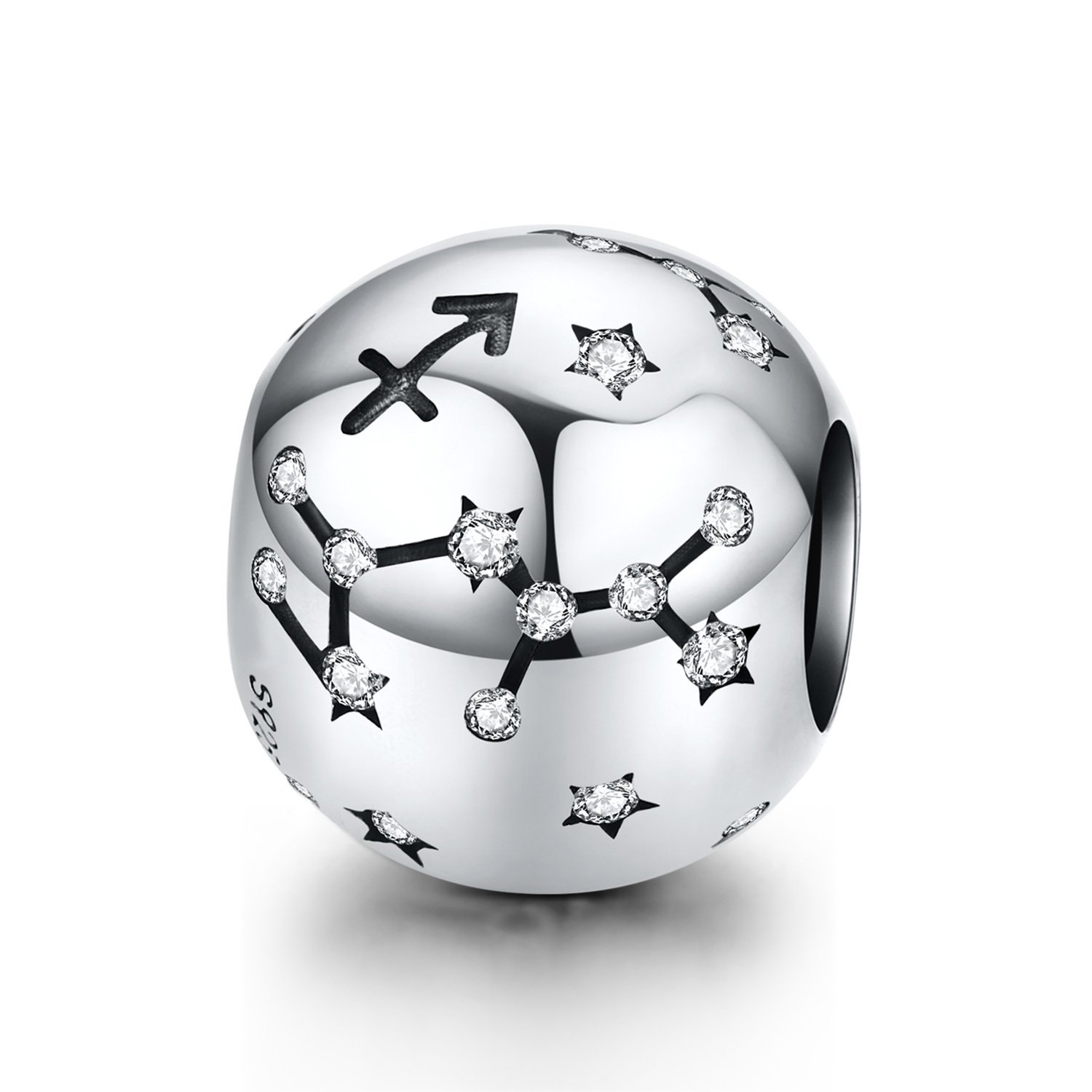 Talisman din argint sagittarius constellation