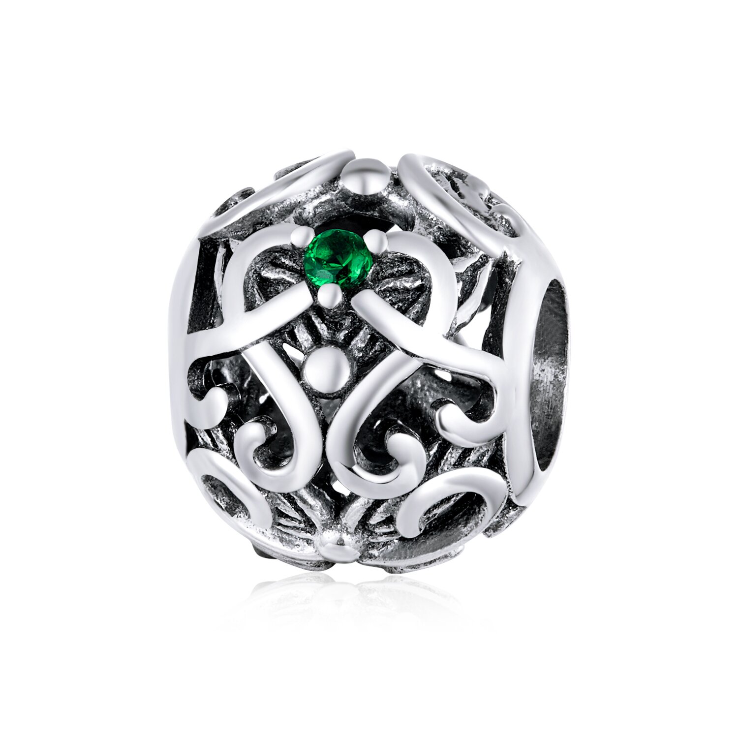 Talisman din argint silver baroque