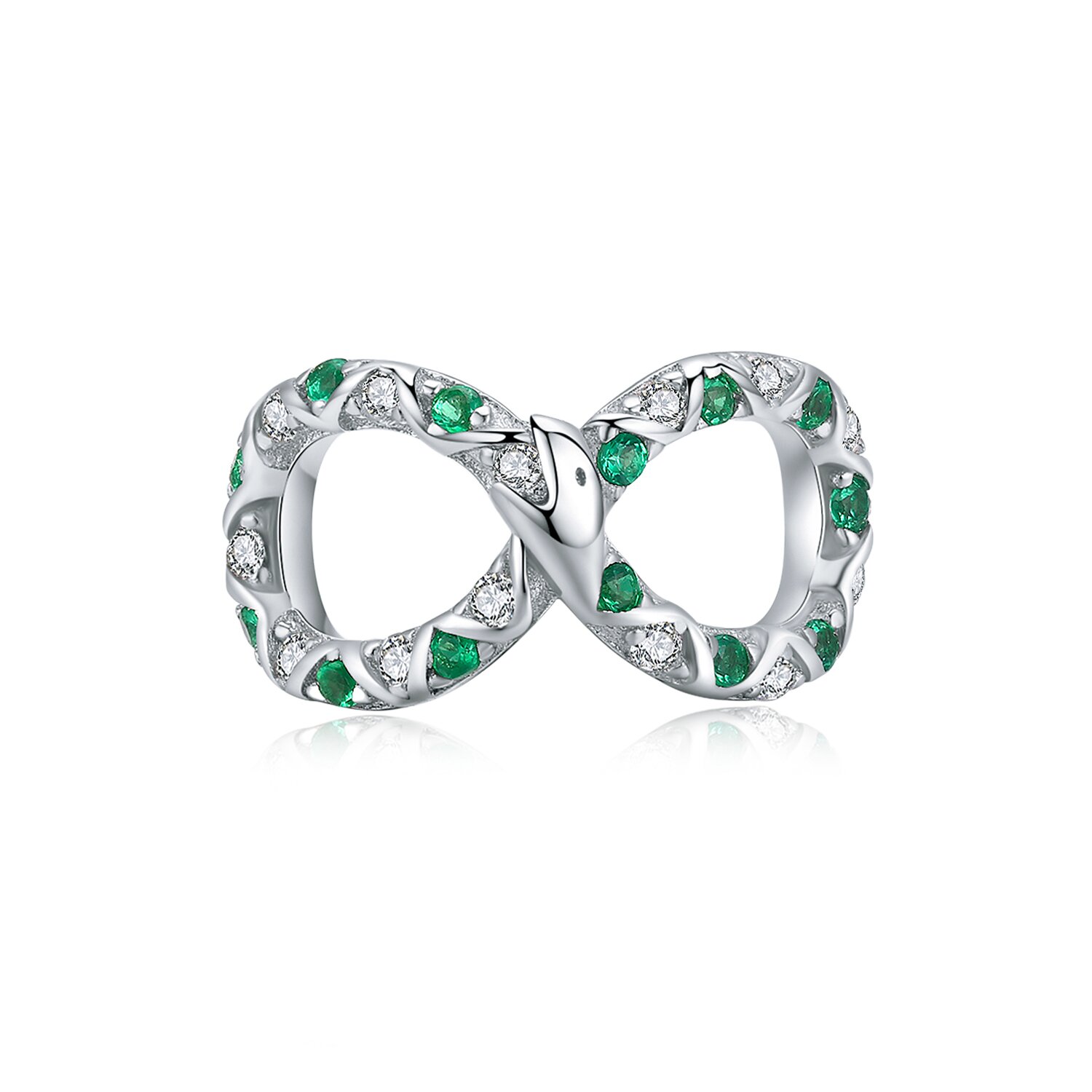 Talisman din argint snake bow