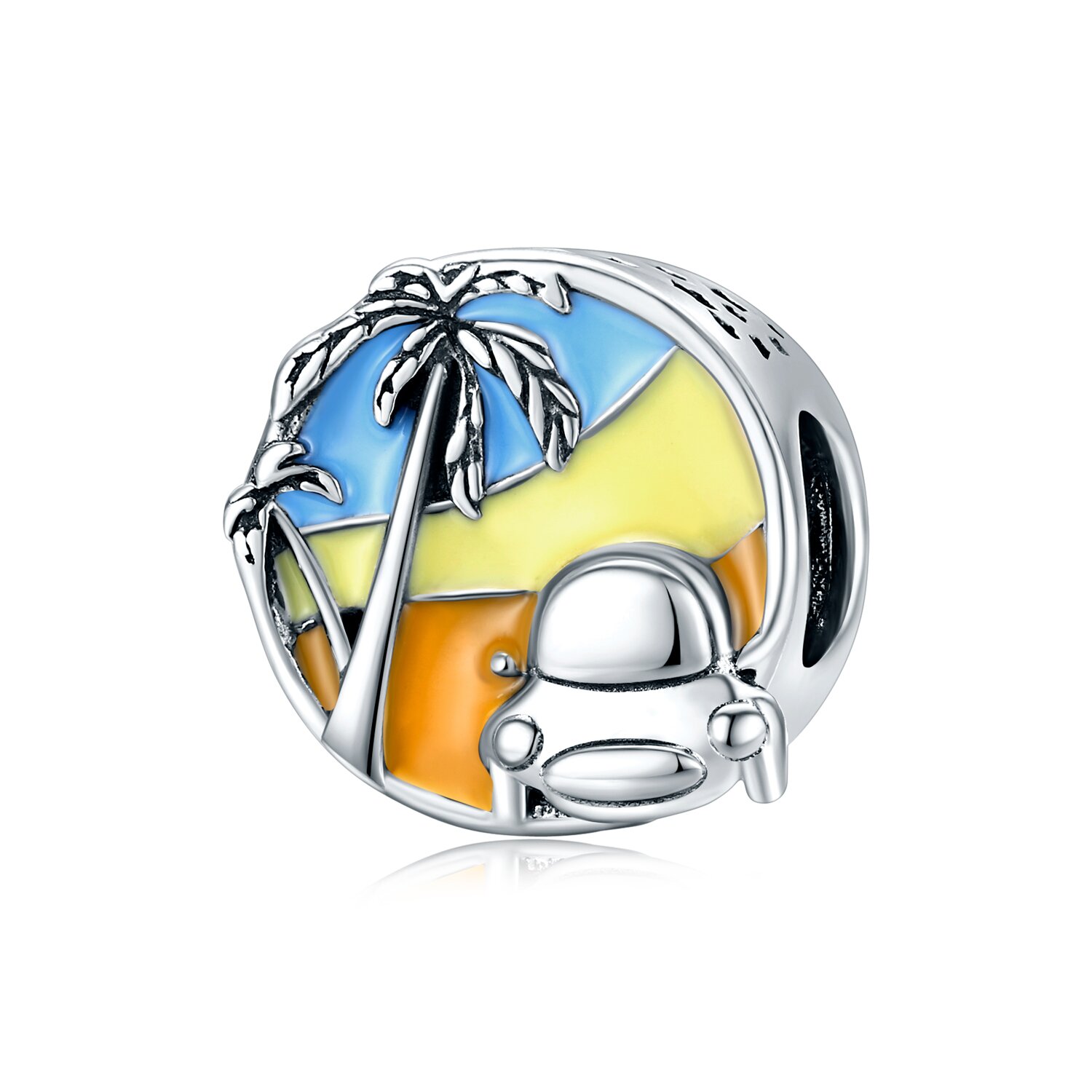 Talisman din argint tropical trip
