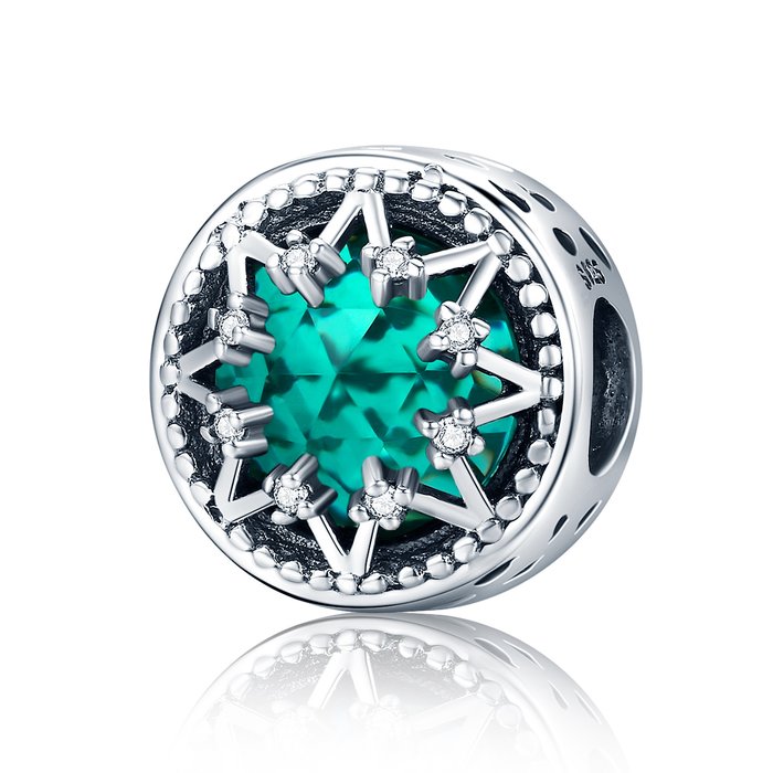 Talisman din argint turquoise star
