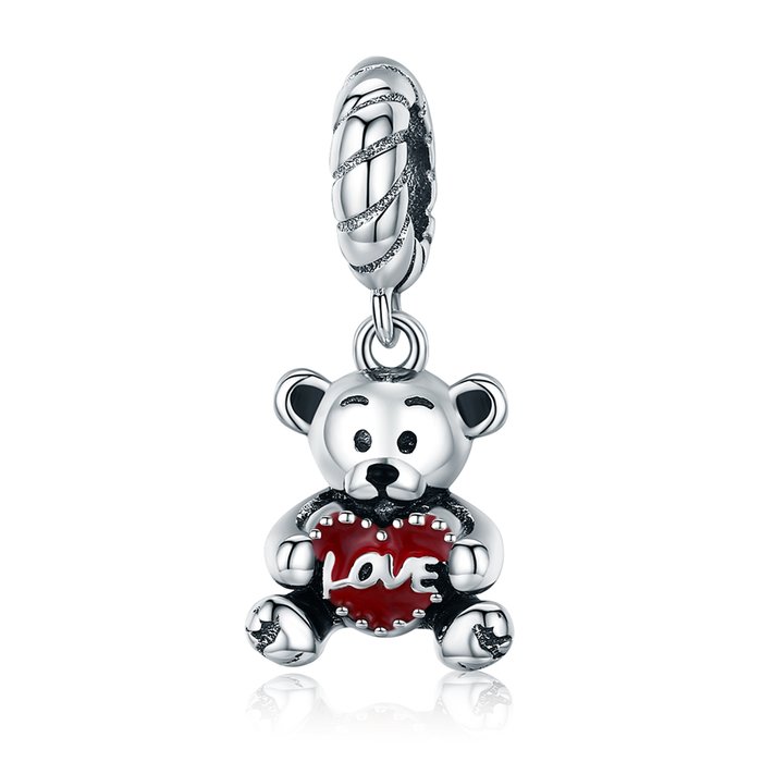 Talisman din argint ursulet mr love