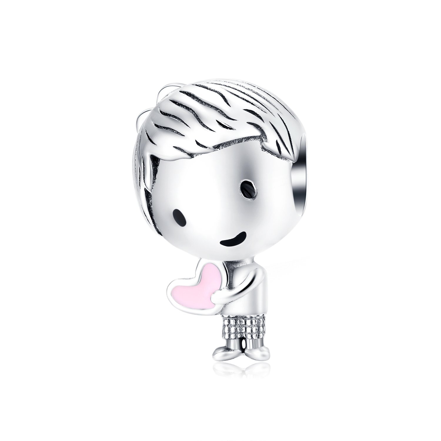 Talisman din argint valentine boy