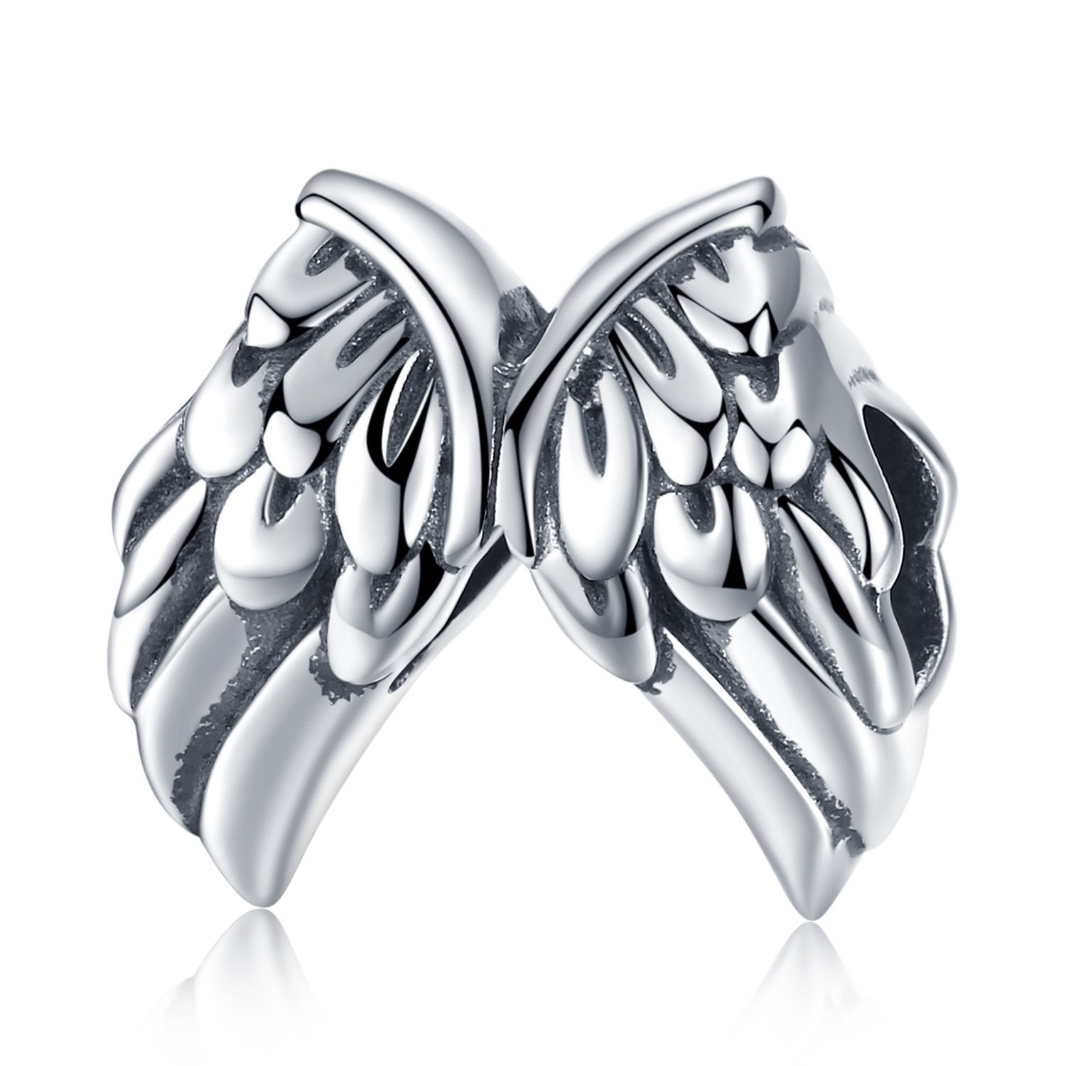 Talisman din argint wings feathers