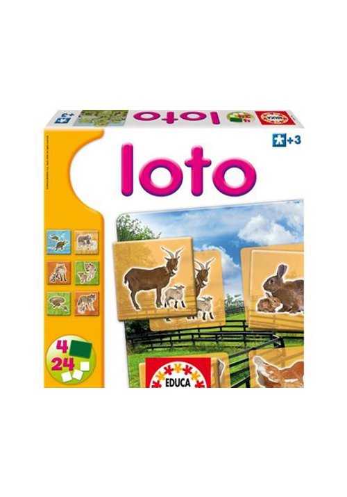 Joc Loto cu Animale