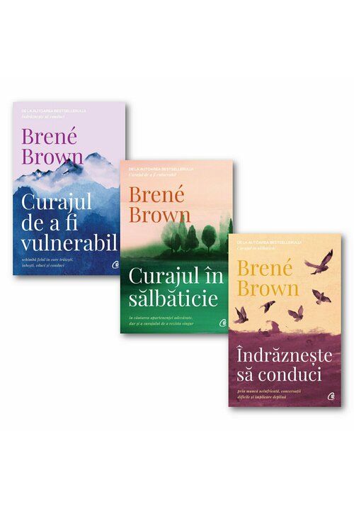 Pachet brene brown - set 3 carti