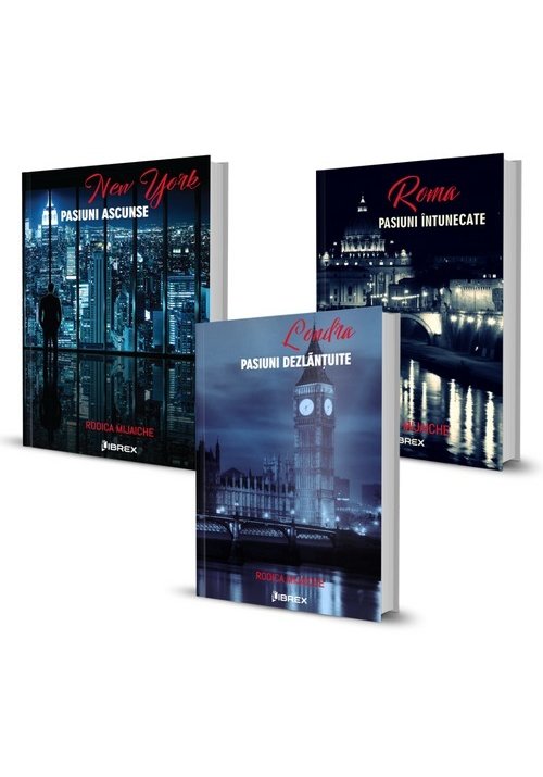 Seria pasiuni - set 3 carti