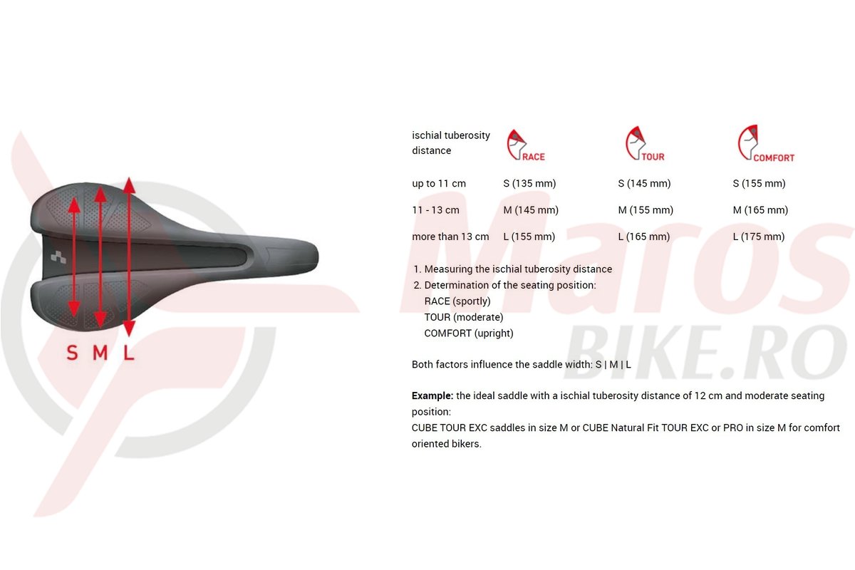 cube comfort exc saddle