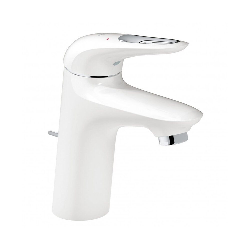 Poza Baterie alba lavoar Grohe Eurostyle New S maner loop